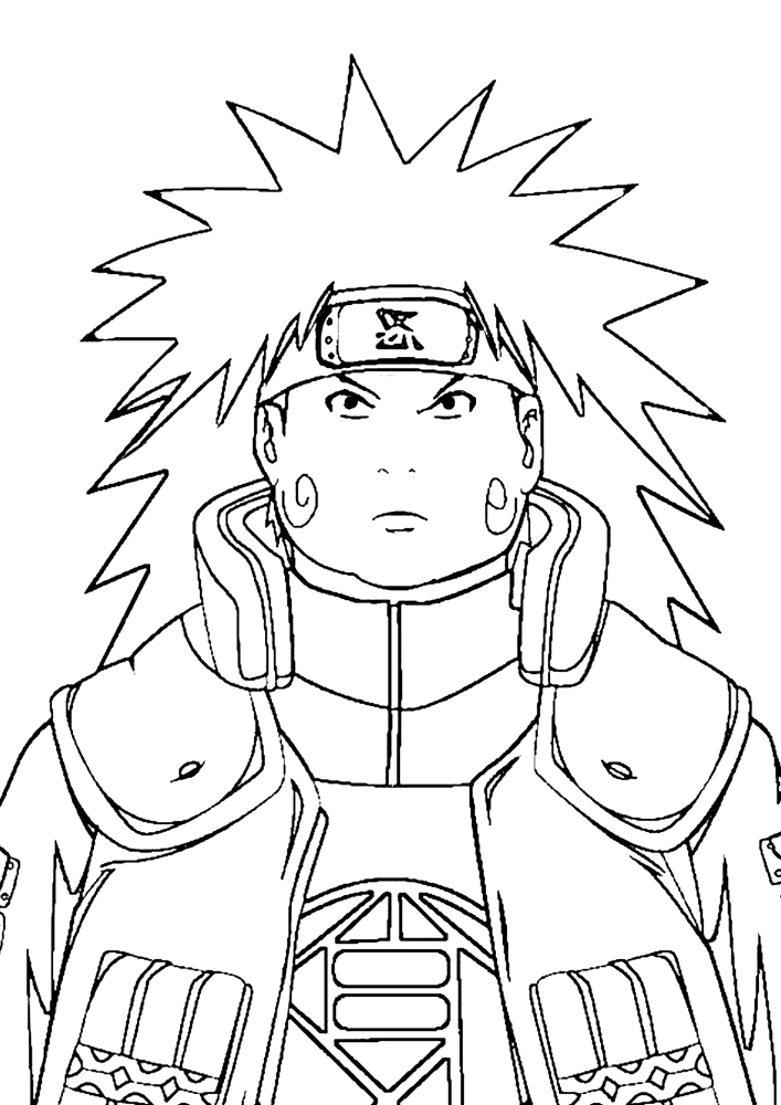 Naruto ausmalbild